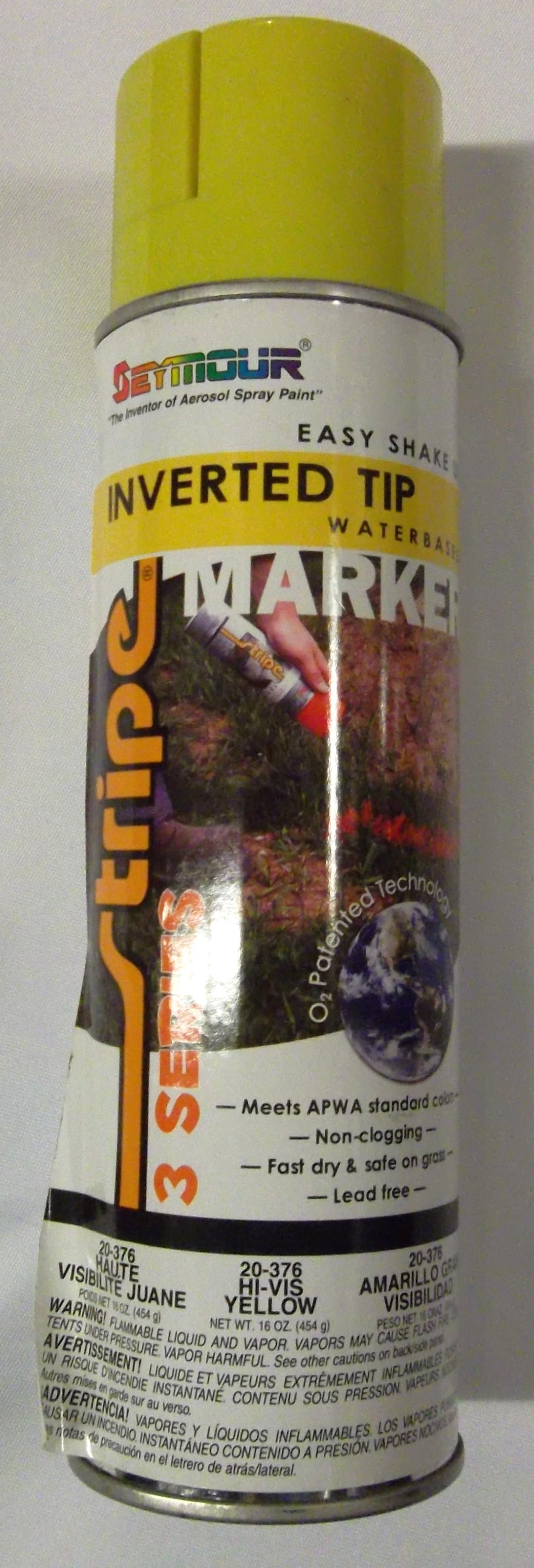 Paint Spray Marking Fluorescent Yellow