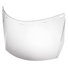 Face shield clear Milwaukee Type 2 hard hat