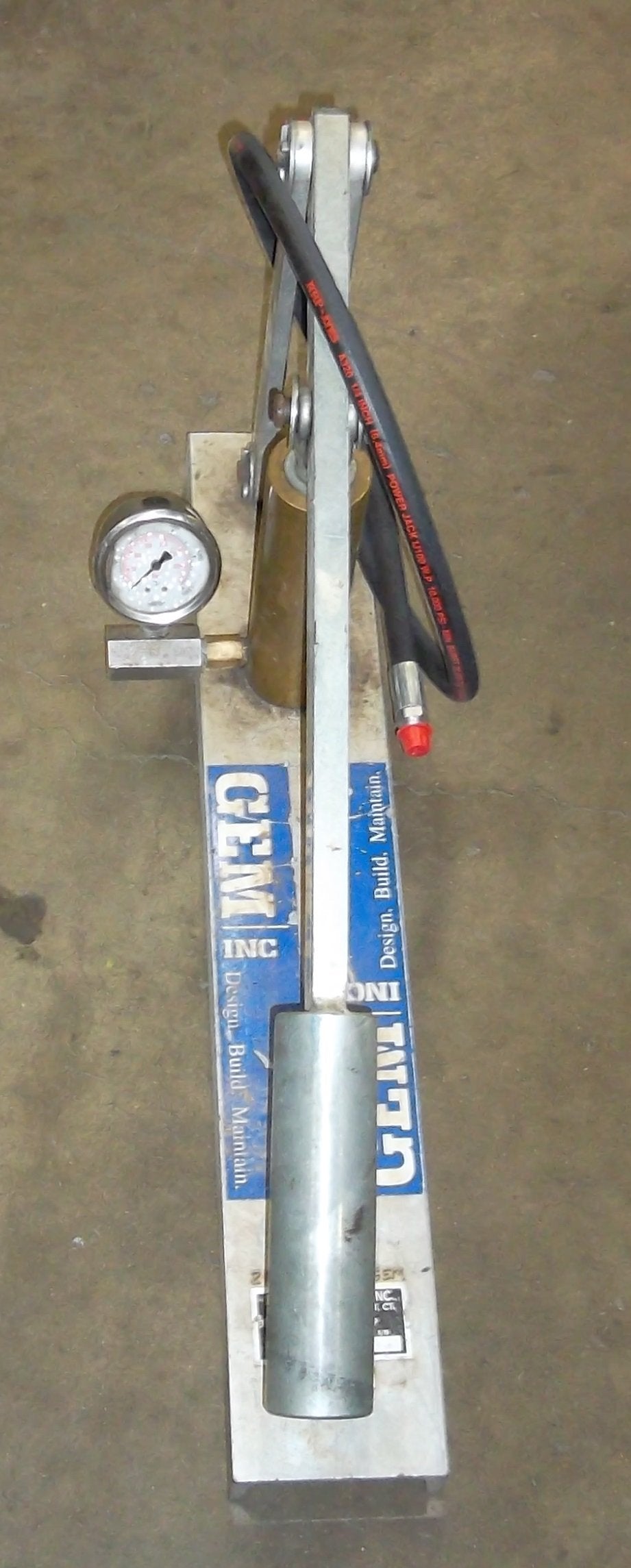 Test Kit Hydro Mechanical 6,000 PSI